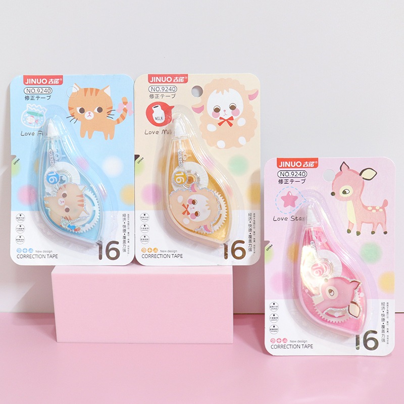 

Yoibeauty - Correction Tape Fancy Tipex Roll Tipex Kering Pita Koreksi Penghapus Pena Motif Kartun LucuTipex Kertas Alat Tulis Sekolah Anak