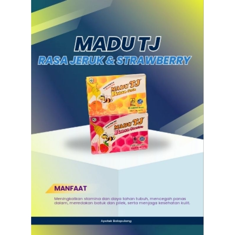 

Madu TJ Sachet perbox