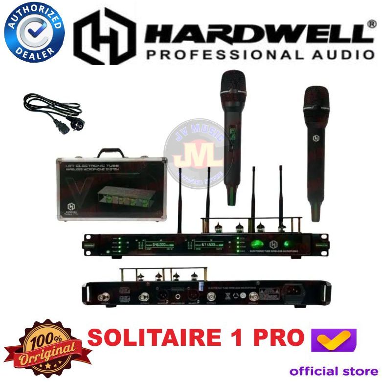 Hardwell SOLITAIRE 1 PRO Original Wireless Microphone Hardwell TUBE TECHNOLOGY Mic Wireless Hardwell