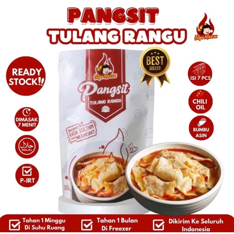 

Pangsit Tulang Rangu Nyai Mercon/ All Varian Produk Nyai Mercon