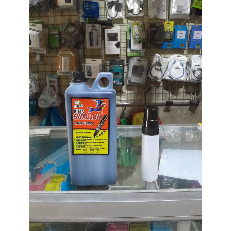 

tinta spidol permanen swallow 1 liter hitam