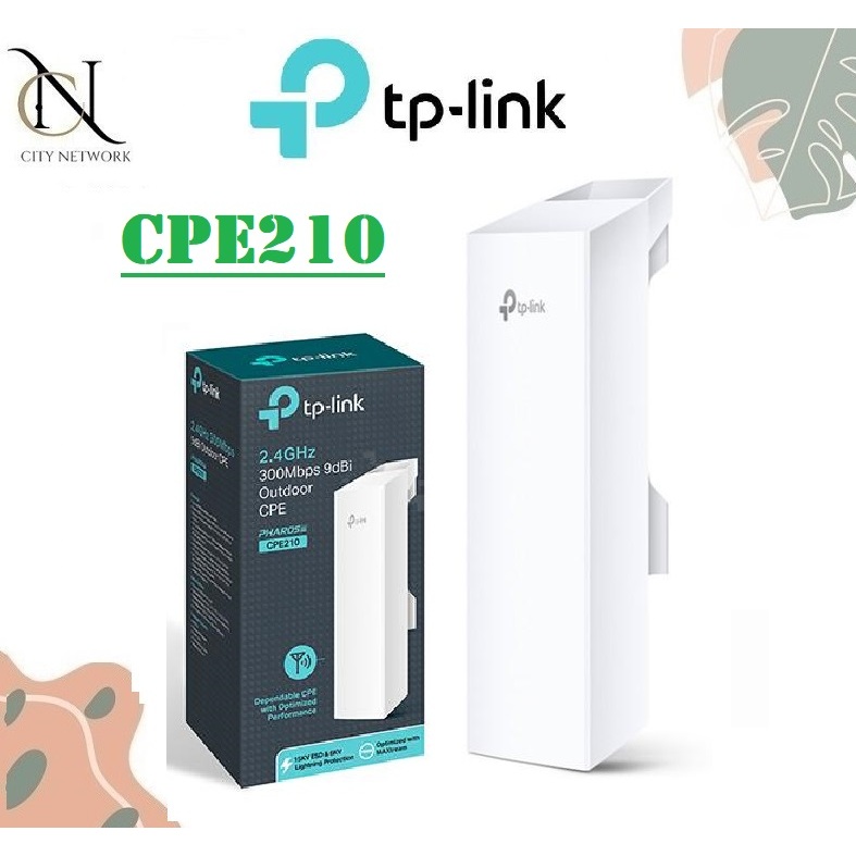 TPLINK CPE210 TL-CPE210 2.4GHz 300Mbps 9dBi Outdoor