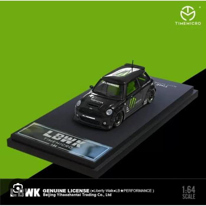 TIME MICRO - MINI Cooper LBWK MONSTER design - scale 1:64