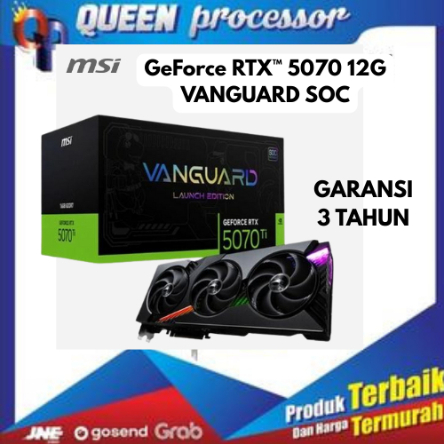 MSI RTX 5070 12G VANGUARD SOC LAUNCH EDITION / RTX5070