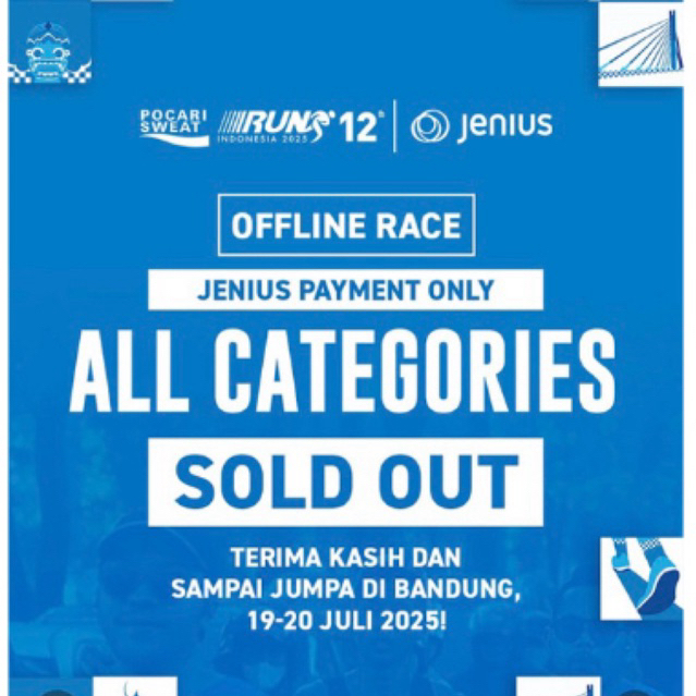 Pocari run 10K Bandung