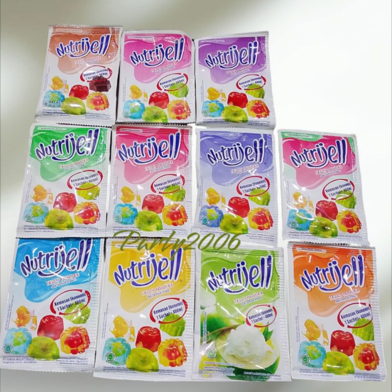 

Nutrijell Jelly & Puding Kemasan Ekonomis 10gram