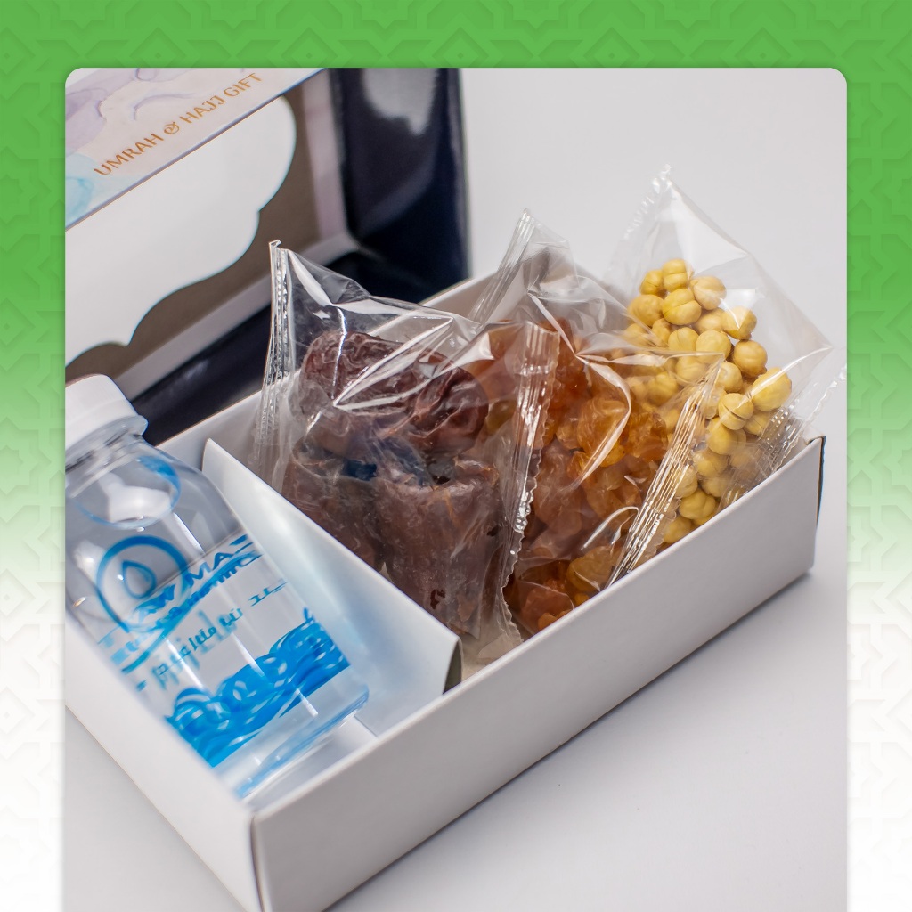 

Promo 7.7 Paket Oleh oleh Haji Umroh Dus Box Lengkap 4in1 Murah Grosir