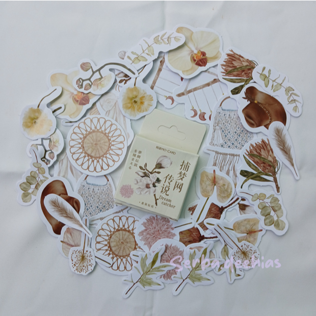 

5PCS Stiker Dreamcatcher / Dreamcatcher Sticker / Jurnal / Diary / Scrapbook