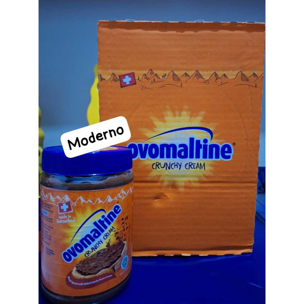 

Ovomaltine Crunchy Cream 680gr perkarton isi 6