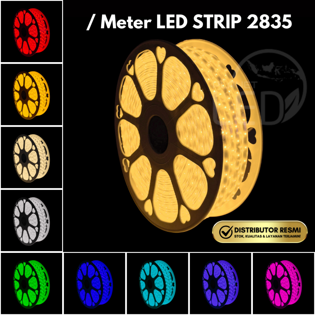 LED STRIP 2835 / METER - LAMPU WARNA METERAN SMD
