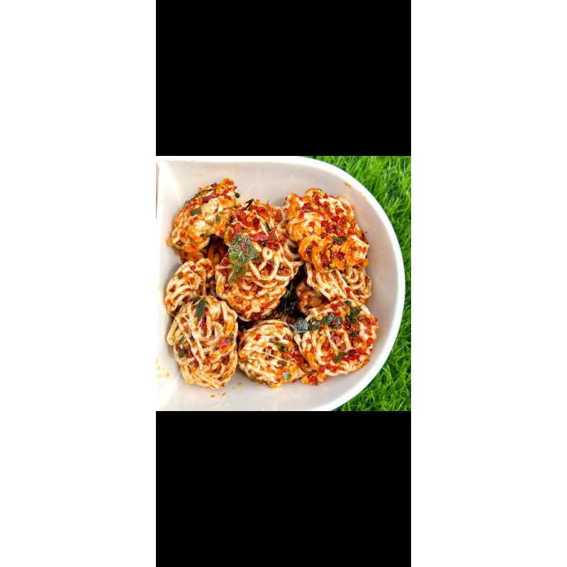 

krupuk seblak mawar Rafael pedas jp