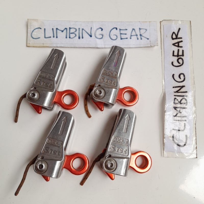 S.TEC DUCK R STEC BACKUP DEVICE FALL ARRESTER ROPE ACCESS CLIMBING CAVING Bukan Petzl Shunt Asap Loc