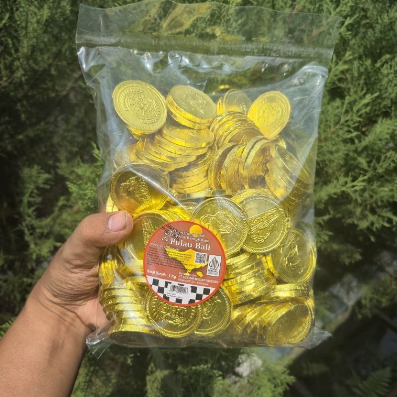 

COKELAT KOIN KILOAN GROSIR UKURAN JUMBO KOIN COKLAT PREMIUM