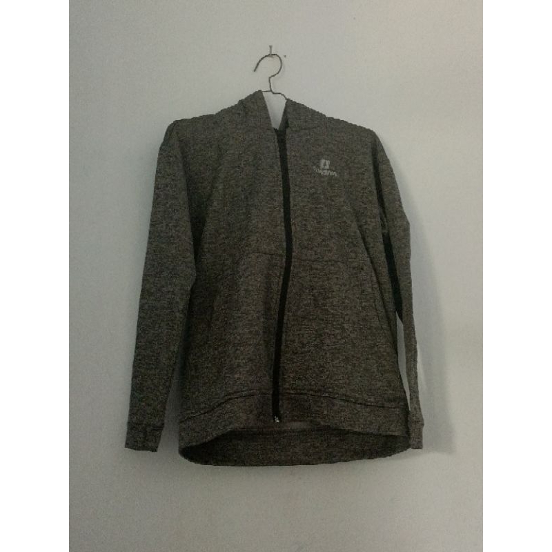 JAKET HOODIE CONSINA POLAR SIZE S GREY LIKE NEW