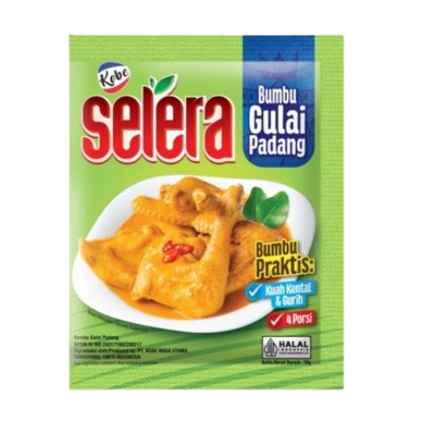 

KOBE SELERA BUMBU GULAI PADANG 70 GR 8995899407356