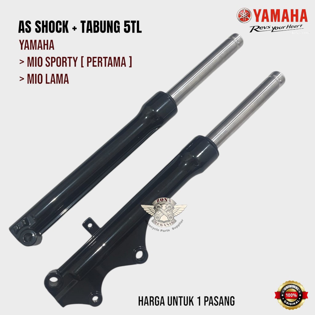 Shock Depan Yamaha Mio Sporty Pertama Original As Shock Tabung Mio Sporty Shock Depan 5TL
