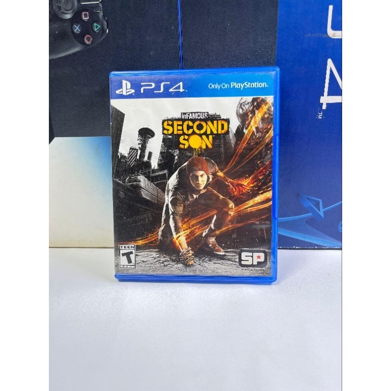 Bd Maset Ps 4 Infamous Second Son Bekas second