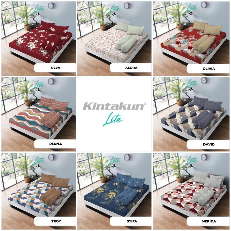SPREI KINTAKUN 160x200 TINGGI 20 CM / SPREI KINTAKUN QUEEN / SPREI 160x200 KINTAKUN LITE / SPREI KIN