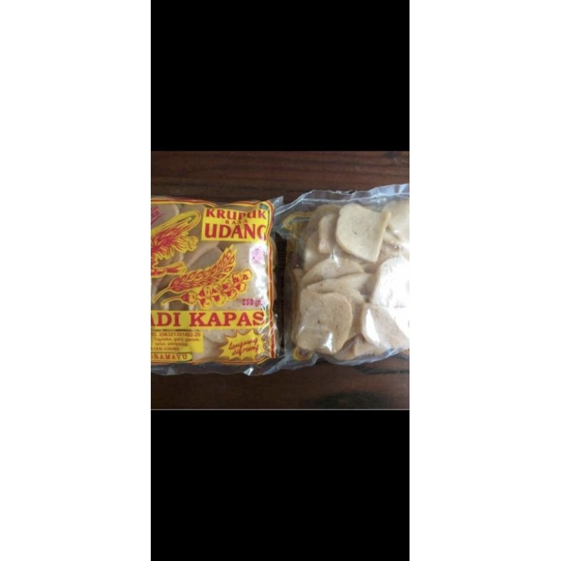 

kerupuk udang padi kapas__ khas oleh oleh indramayu
