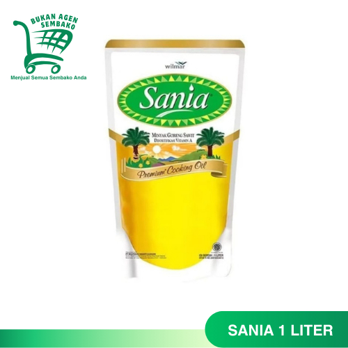 

Minyak Goreng Sania Pouch 1 Liter / Minyak Goreng Sania 1 Liter