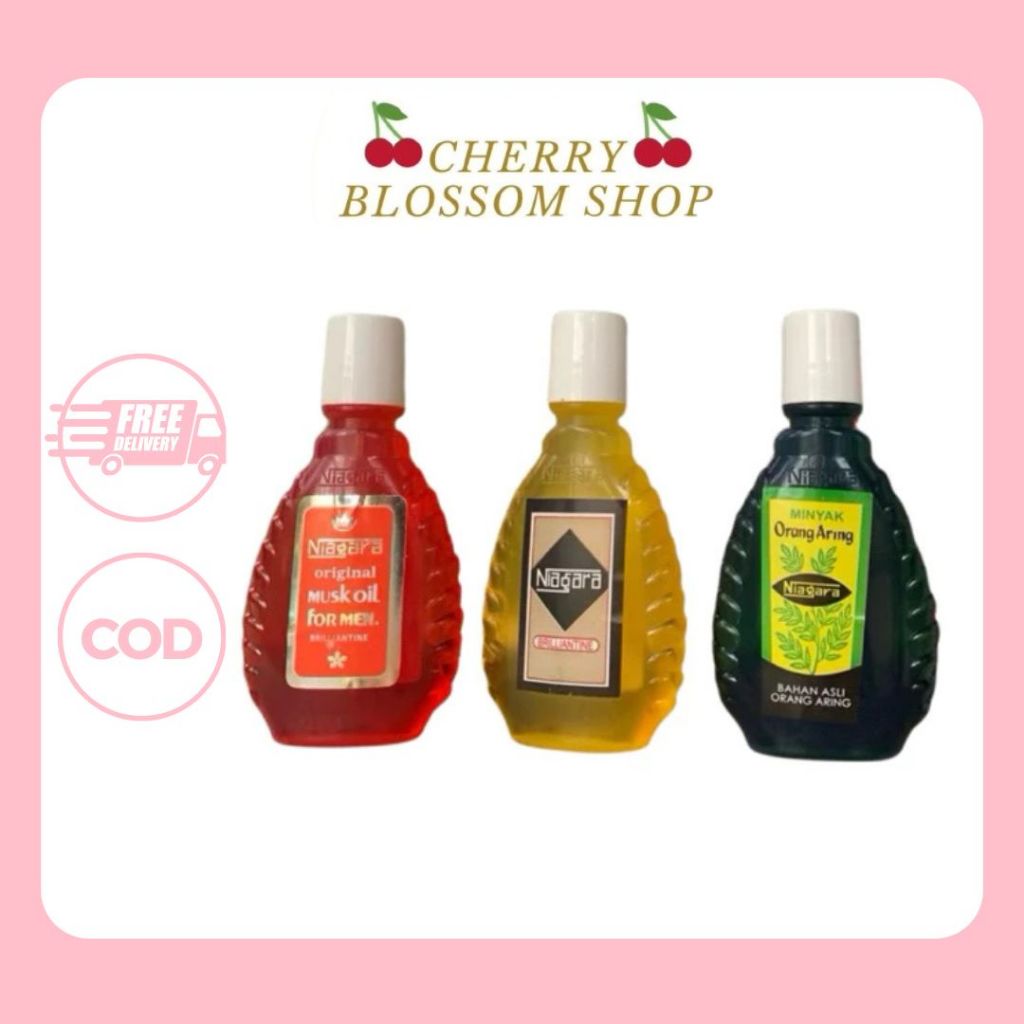 NIAGARA ORIGINAL MUSK OIL MINYAK RAMBUT | URANG ARING 60ML