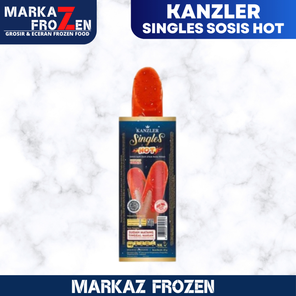

KANZLER SINGLES SOSIS HOT 65GR