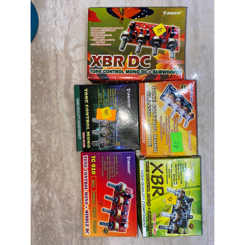 TONE CONTROL MONO TUNERSYS