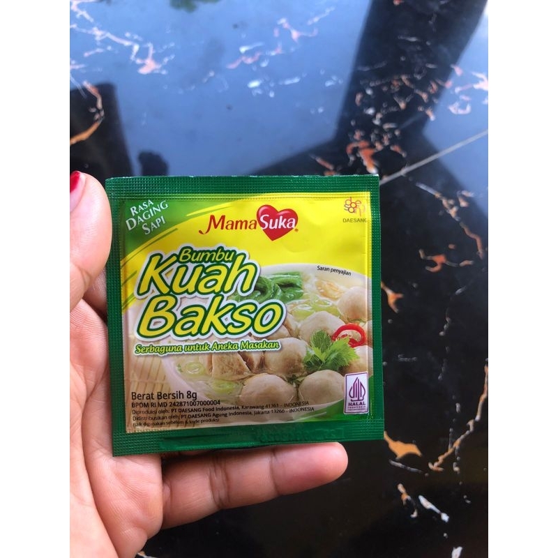

MAMA SUKA BUMBU KUAH BAKSO 8 GRAM
