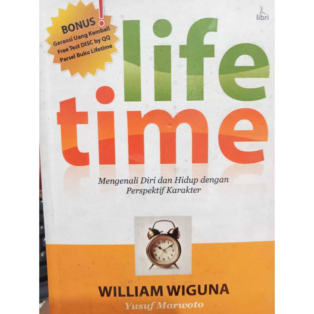 BUKU LIFE TIME WILLIAM WIGUNA