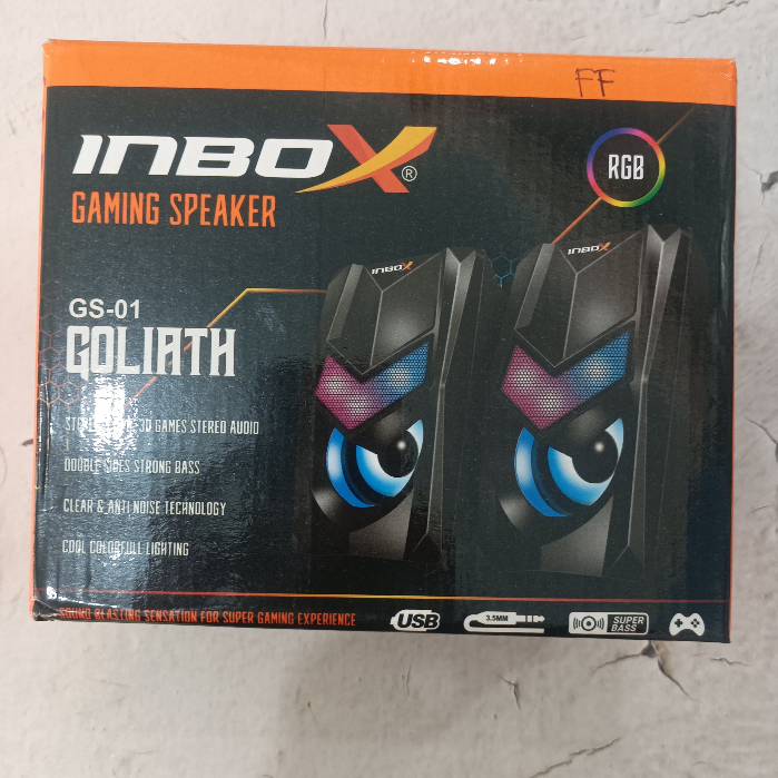 SPEAKER INBOX GAMING SPEAKER GOLIATH GS-01 RGB MODE