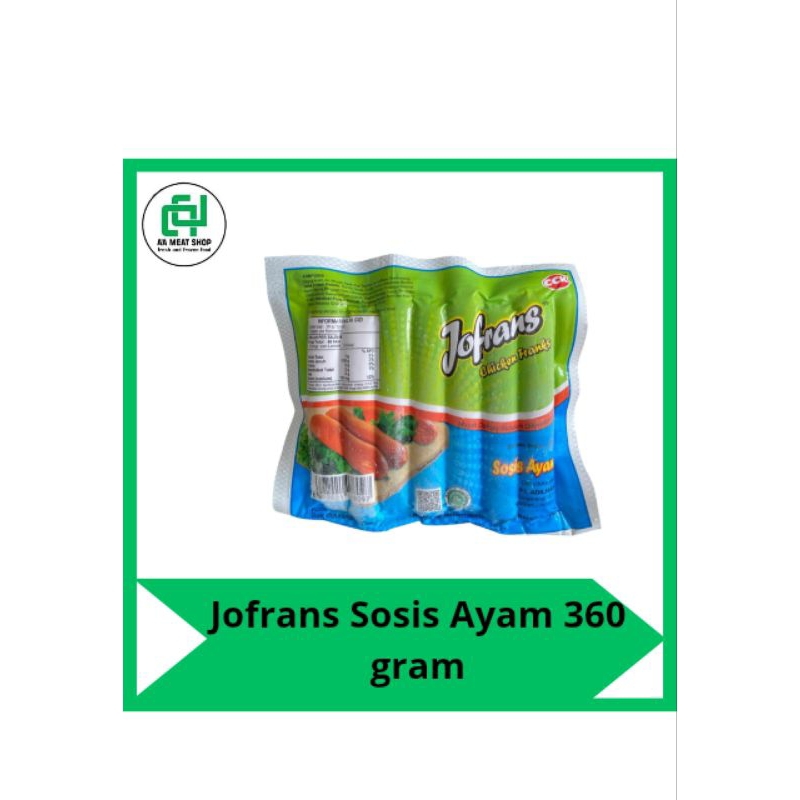 

JOFRANS SOSIS AYAM 360 gram