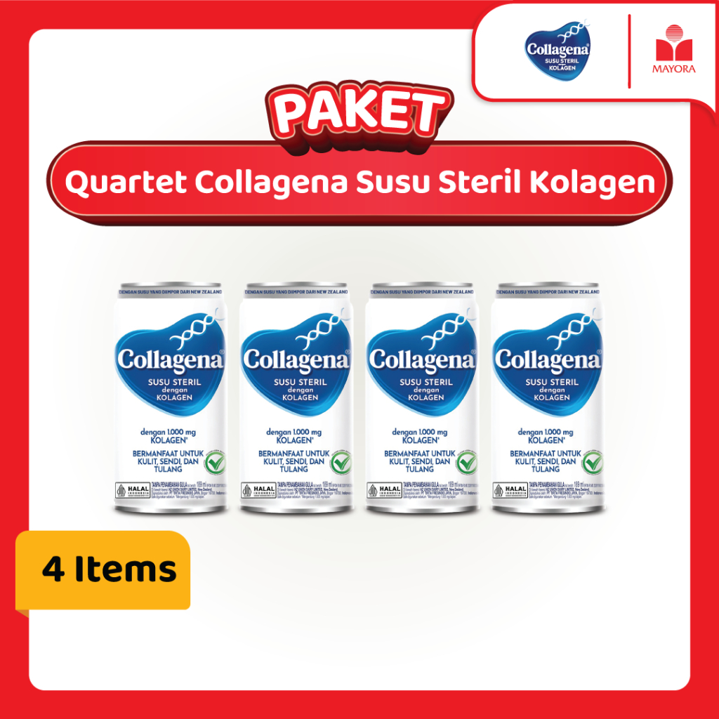 

Paket Quartet Collagena Susu Steril Kolagen