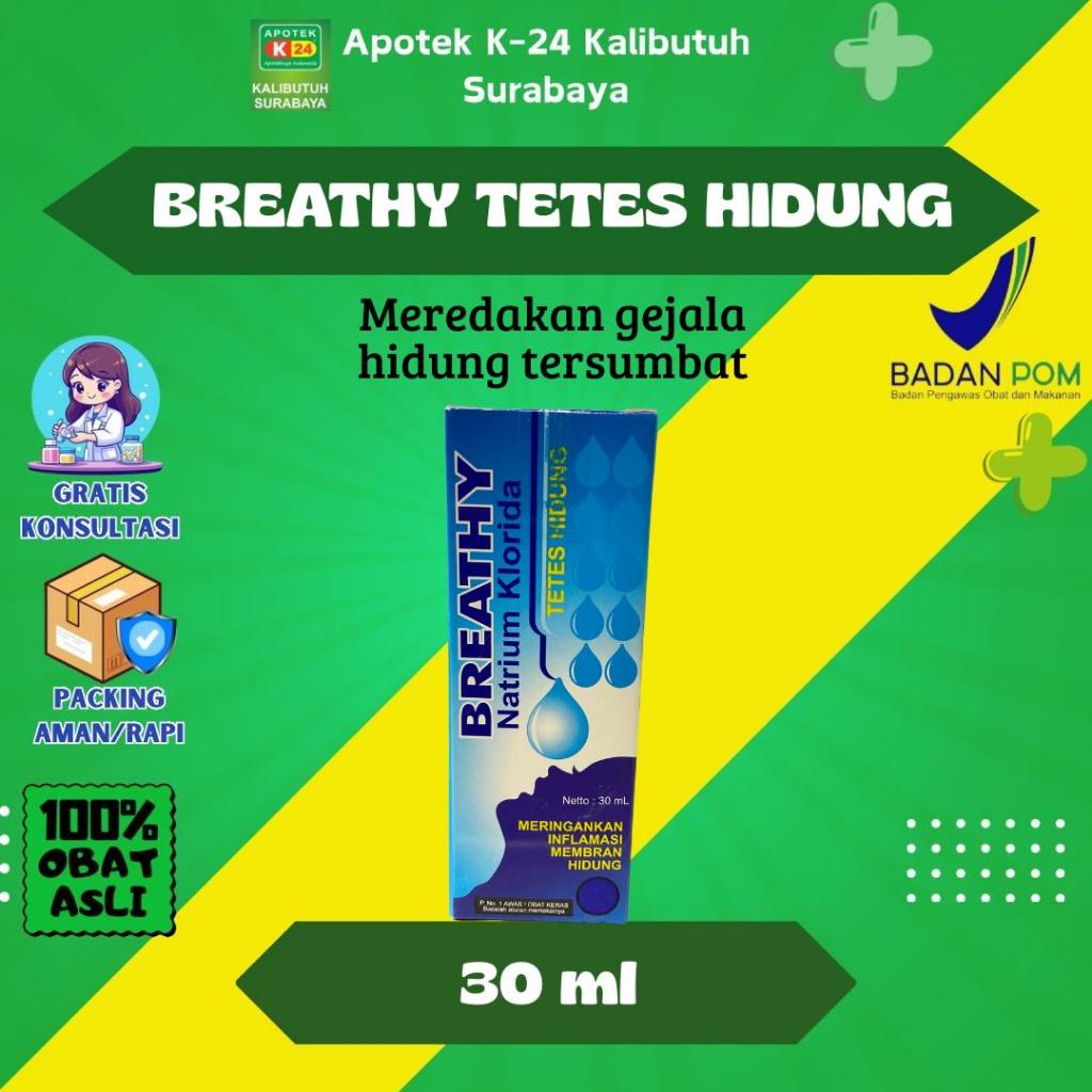 Breathy tetes hidung 30ml meredakan hidung tersumbat