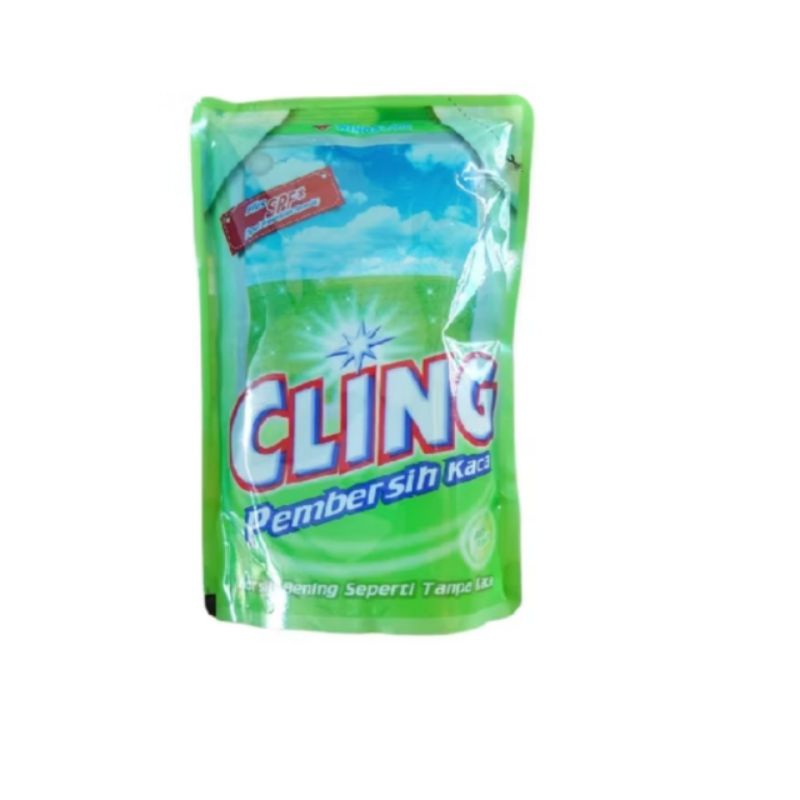 Cling Pembersih Kaca Apple Fresh 425 ml