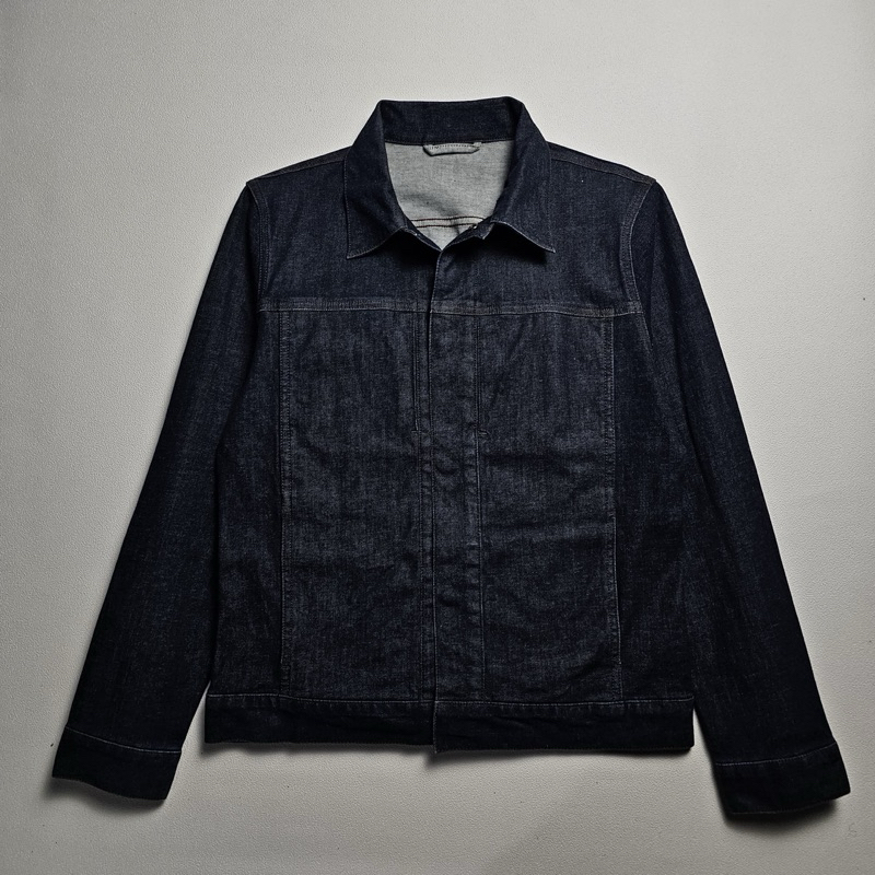 muji denim outer