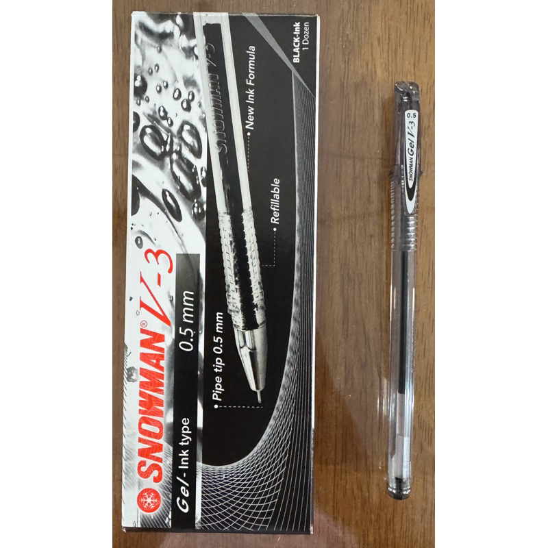 

Pulpen Snowman V3 Hitam
