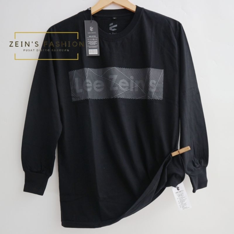 Original Lee Zein's Kaos lengan panjang Premium unisex L8