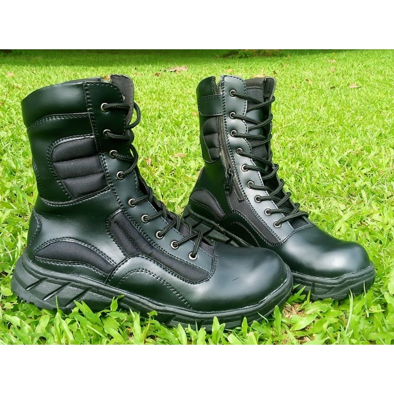 Sepatu PDL Tni Ad Satpam Resleting Terlaris