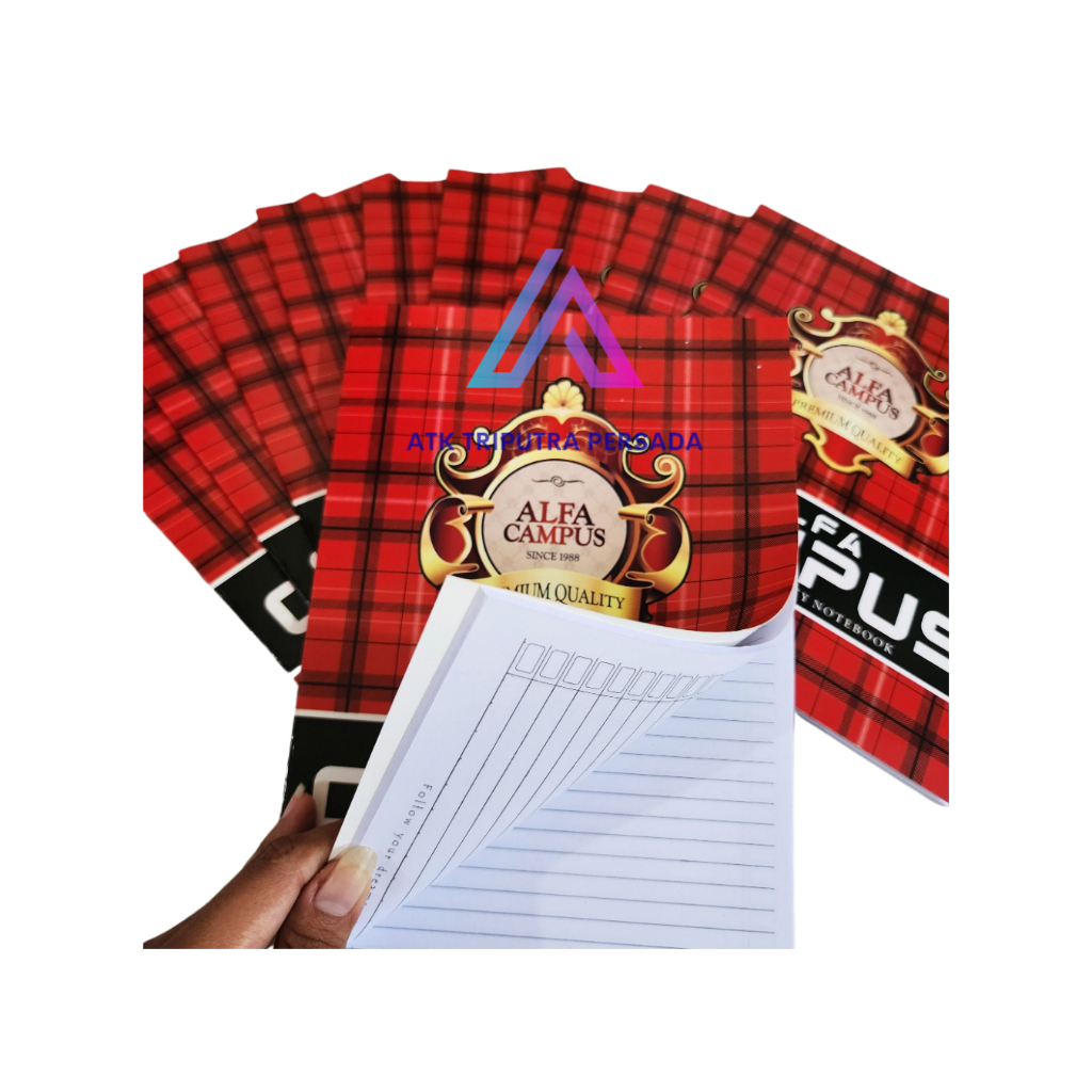 

BUKU CAMPUS 6/4/1 PAK BUKU TULIS CAMPUS BOXY(Besar) Alfa CAMPUS 50 Lembar | Buku Sekolah