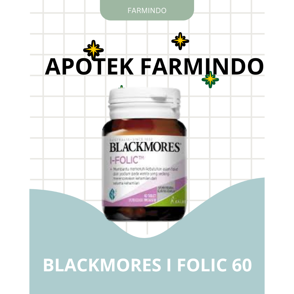 BLACKMORES I-FOLIC 60 MULTIVITAMIN