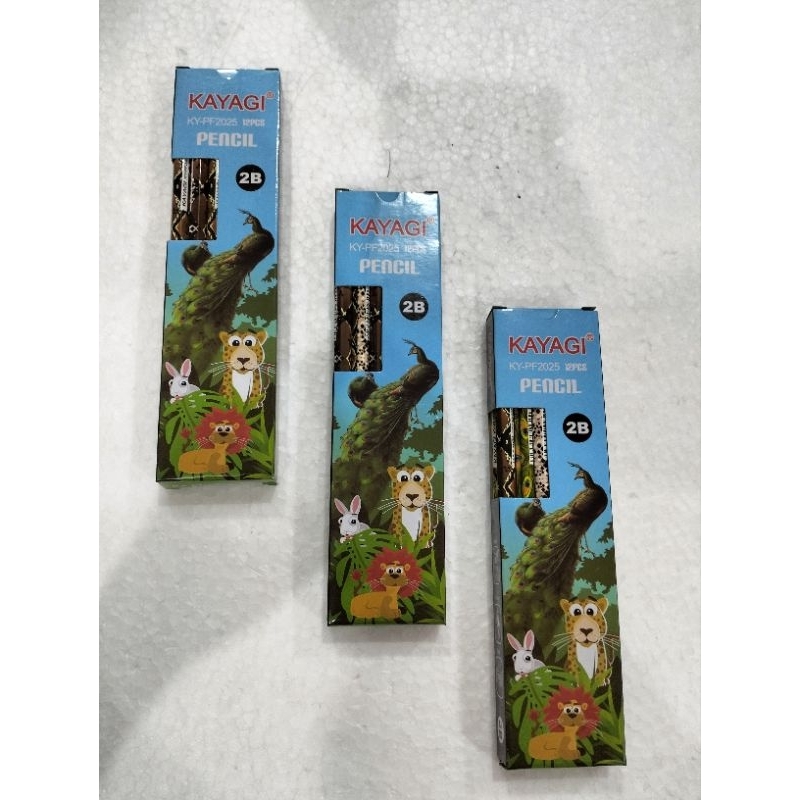 

PENSIL 2B MOTIF ANIMAL MERK KAYAGI PENSIL TULIS PENSIL ANAK