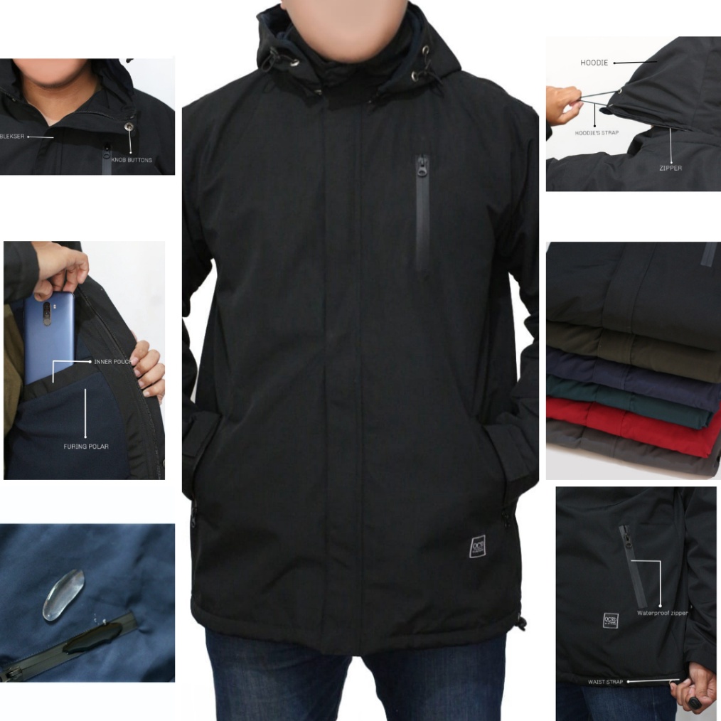 KODE B42R Jaket Mountaineer  Jaket Outdoor  Jaket Gunung  Jaket Touring  Jaket Motor  Jaket Waterpro