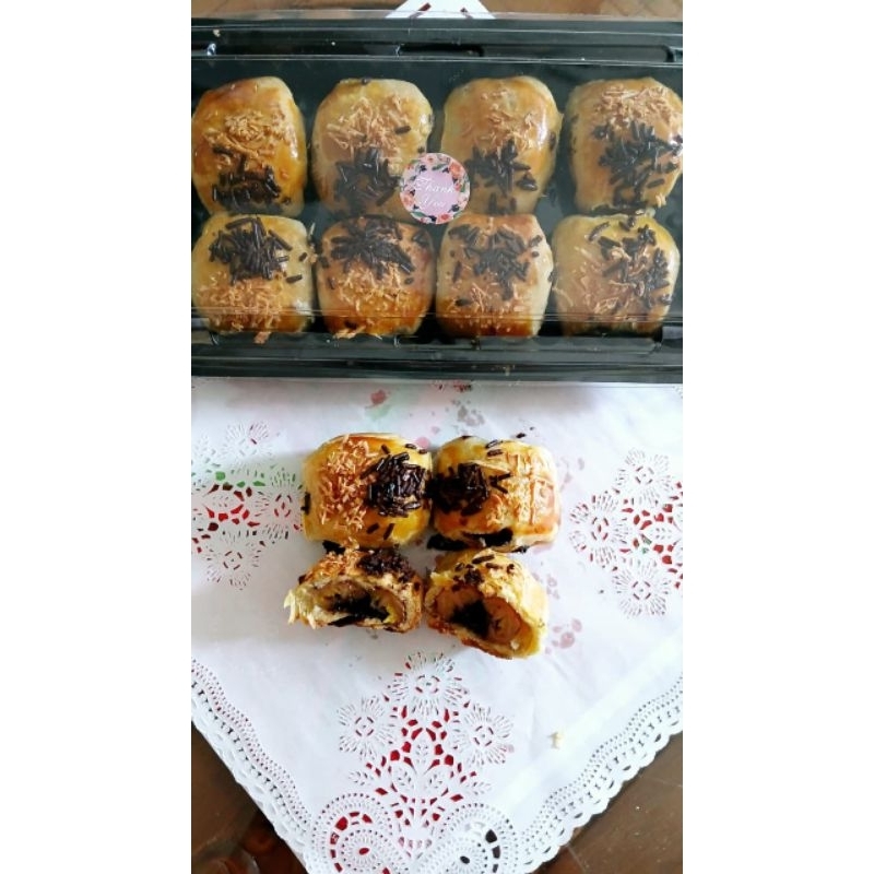 

BOLEN PISANG KEJU COKELAT isi 8 pcs