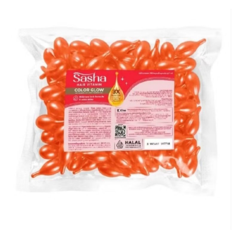 TERLARIS SASHA VITAMIN RAMBUT 100PCS / VITAMIN RAMBUT // VITAMIN RAMBUT RONTOKAN