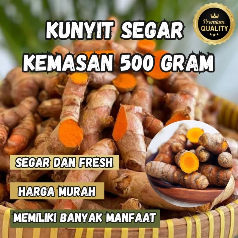 

Kunyit segar dan murah berat 500 gram