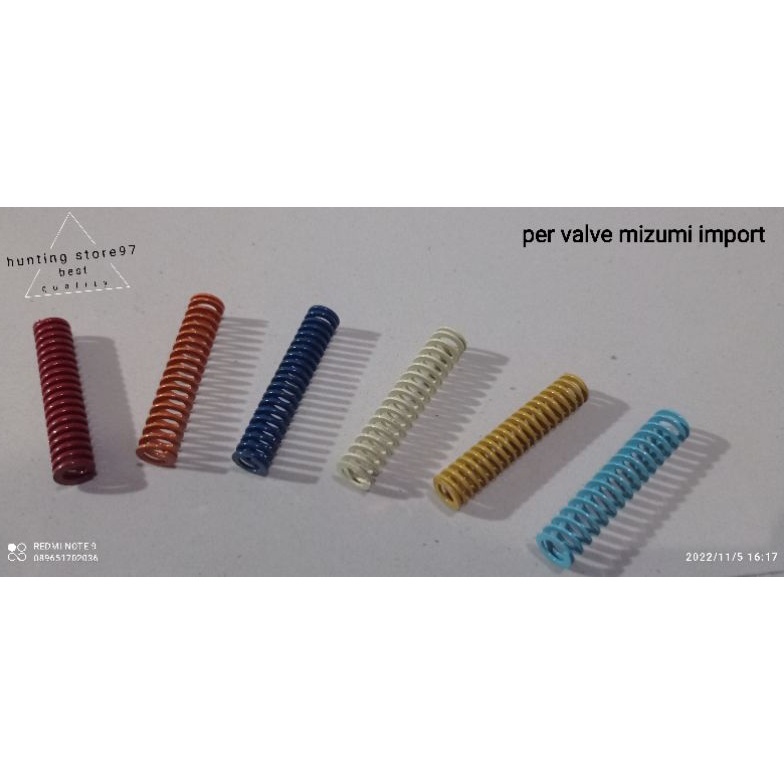 KODE E37V Per Mizumi Valve PCP OD 1 mm Panjang 5cm