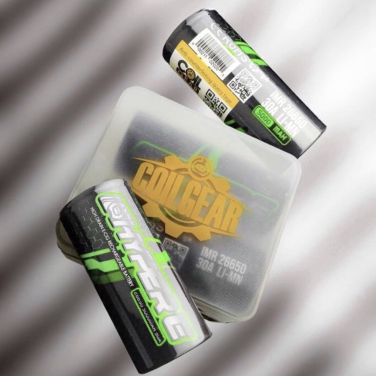 KODE E79Z Baterai Battery Hyper E IMR 2665 5mAH 3A Authentic By CoilGear