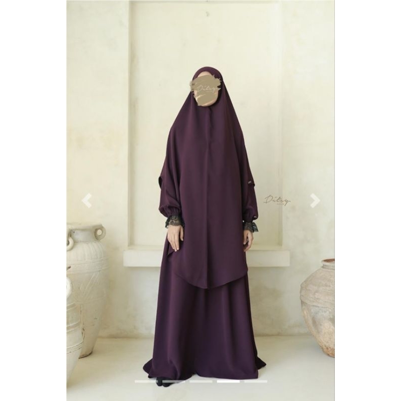 Ditsy Moslem Gamis Saja Bahan Mina, Mazen & Lailyn Maira. Check Out Lebih Murah dan Siap Kirim