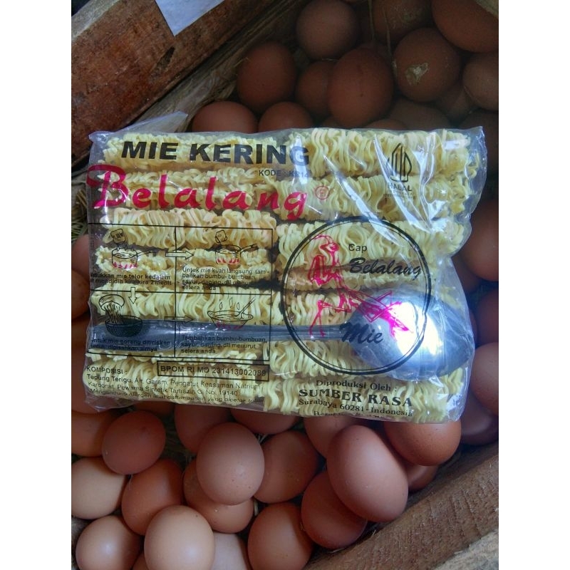 

mie keriting cap belalang