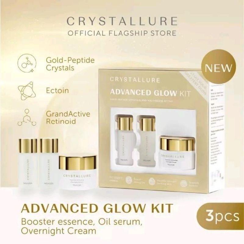 BY.FAST- CRYSTALLURE ADVANCED GLOW KIT OVERNIGHT GLOW